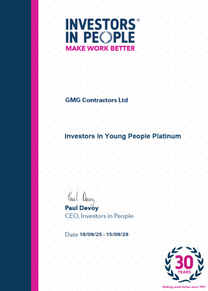 Investors in Young People - Platinum 2028